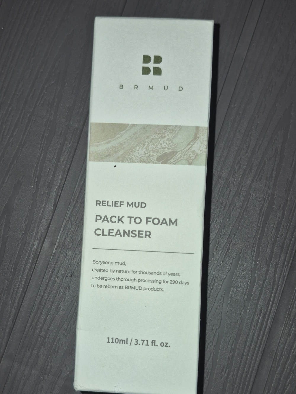 Relief Mud Pack to Foam Cleanser - BrMUD Nwt